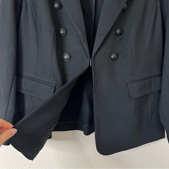 Lane Bryant The Bryant Blazer in Black Ponte Knit NEW Size 20 Petites - Picture 6 of 11